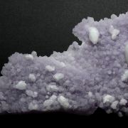 Calcite on Quartz (v. Amethyst)