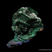 Malachite with Azurite