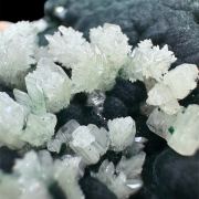 Cerussite, malachite