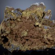 Beaverite-Cu, Jarosite and Calcite