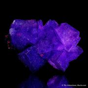 Fluorite on Sphalerite