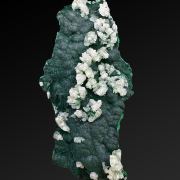 Cerussite, malachite