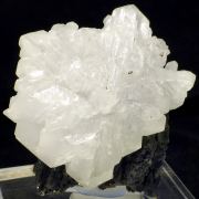 Cerussite SNOWFLAKE on galena TSUMEB