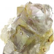 Fluorite, quartz, calcite, dolomite