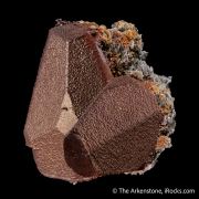 Siderite/Sphalerite ps. after Calcite