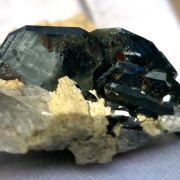 Hematite with Rutile on Quartz
