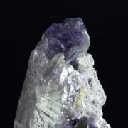 Fluorite on Quartz