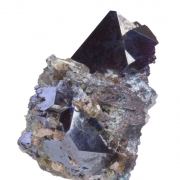Cuprite with Baryte and Chrysocolla