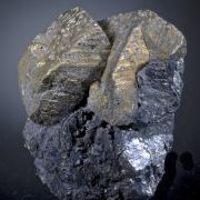 Chalcopyrite on Sphalerite