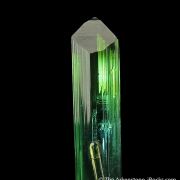 Elbaite Tourmaline with Quartz