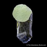 Prehnite on Epidote