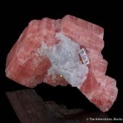 Rhodochrosite with Fluorite