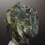 Uvite - Tourmaline group - green crystals