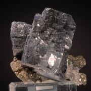 Galena with Chalcopyrite and Dolomite