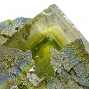 Fluorite, quartz, pyrite