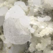 Fluorite, dolomite, calcite, quartz