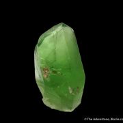 Peridot included by Ludwigite
