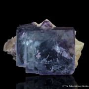 Fluorite on Quartz