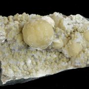 Gyrolite with Calcite