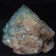 Fluorite with Quartz