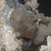 Bournonite, Quartz and Pyrite