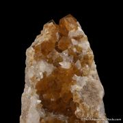 Fluorite with Calcite on jura limestone