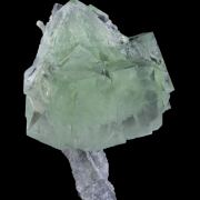 Fluorite with unusual edge modifications