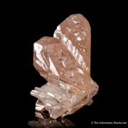 Cerussite (twinned) on Cerussite