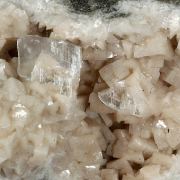 Dolomite with Gypsum (var. Selenite)