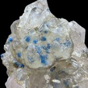 Plancheite, quartz, calcite