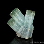 Beryl var. Aquamarine with Heliodor caps