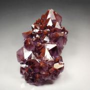 QUARTZ var. AMETHYST with HEMATITE inclusions
