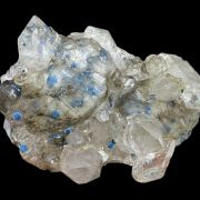 Plancheite, quartz, calcite