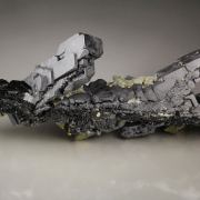 skeletal GALENA, CHALCOPYRITE