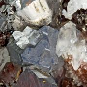 Sphalerite, Galena, Calcite