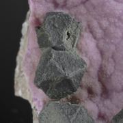 Kolwezite pseudo after Cuprite crystals with Co Dolomite