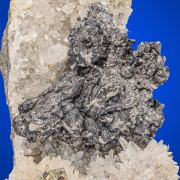 Hessite  on Quartz