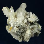 Quartz with Hematite and Anatase