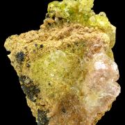 Opal var. hyalite CRAZY FLUORESCENCE