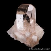Topaz on Albite var. Cleavelandite