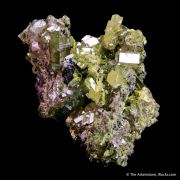 Mimetite (1971 Gem Pocket) with Beaverite