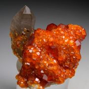 Spessartine with Quartz