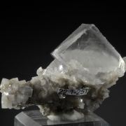Fluorite (colorless) and Dolomite