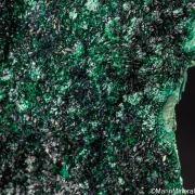 Malachite on Chrysocolla