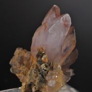Creedite (large purple crystals)