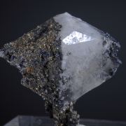 Anglesite with sulfide inclusions