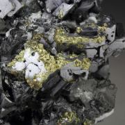 skeletal GALENA, CHALCOPYRITE