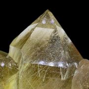 Quartz, rutile