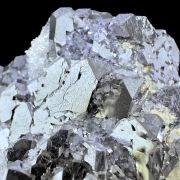 Galena, sphalerite, quartz