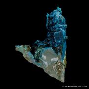 Chrysocolla on Quartz